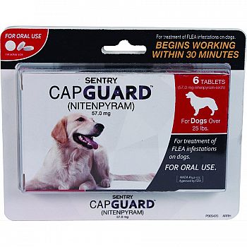 Sentry Capguard Flea Tablets Dog