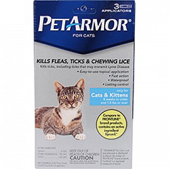 Pet Armor Flea And Tick Topical For Cats