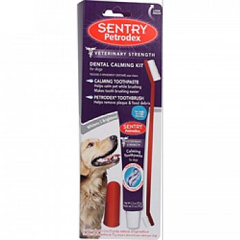 Sentry Petrodex Dental Calming Kit For Dogs