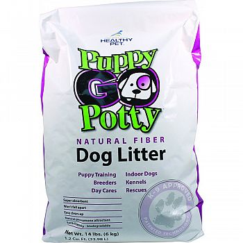 Puppy Go Potty Natural Fiber Dog L New Item   1231