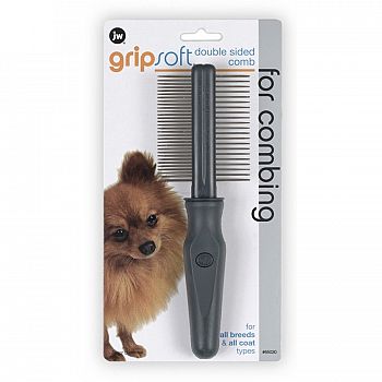 GripSoft Double Sided Pet Comb