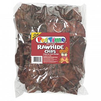 Rawhide Chips for Dogs - 2 lbs
