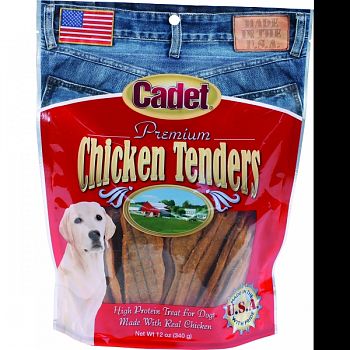 Cadet Premium Chicken Tenders Dog Treats  12 OUNCE