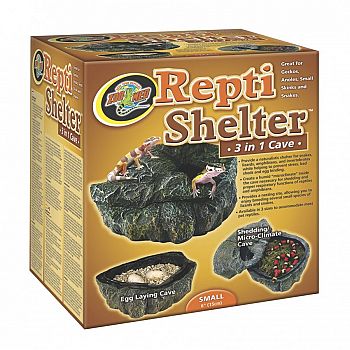 Repti Shelter 3 in 1 Cave