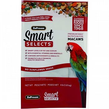 Smart Selects Macaw  4 POUND