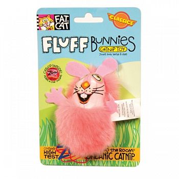 Classic Fluff Bunnies Catnip Toy