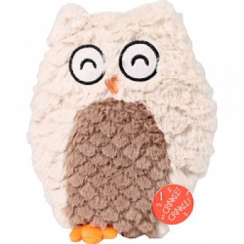 Soft Swirl Plush Owl