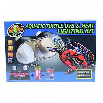 Aquatic Turtle Uvb & Heat Lighting Kit