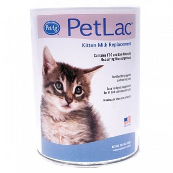 Petlac Kitten Milk Replacement Powder - 10.5 oz.