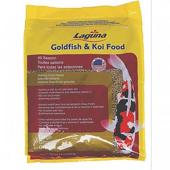 Goldfish & Koi Food Floating Pellets - All Season - 9.9 lbs.