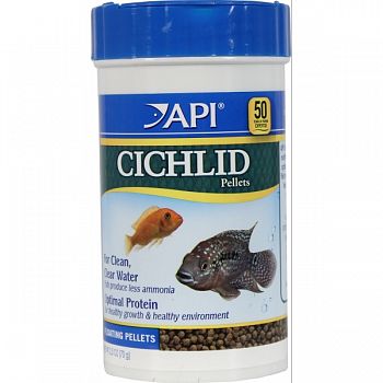 Cichlid Medium Pellet  2.5 OUNCE