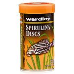 Wardley Premium Spirulina Discs are an all vegetable food for bottom feeders and algae eaters. Formulated with spirulina as its chief ingredient, this blue green algae is known for its abundance of color enhancers.