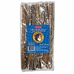 Bull pizzle bull sticks made specifically for large breed dogs. Delicious long lasting flavor. Bull sticks are a great way to maintain your dogs teeth & gums while satisfying their desire to chew. 1 lb.
