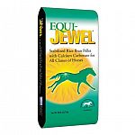Equi-jewel high-fat stabilized rice bran is a highly digestible source of fat for all classes of horses. Equi-jewel also contains a balanced calcium to phosphorus ratio. Equi-jewel contains 20% fat and is therefore a rich source of calories. Feed 1-2 lb o