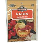 Top selling brand of the fast growing tomato sauce mix category of the home canning market. Use this mix, containing just the right spices with fresh or canned tomatoes for a zesty salsa you’re sure to make again and again. Makes 5 pints and is ready to e