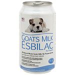 Pet Ag Goat's Milk Esbilac Liquid Milk Replacer is for puppies with sensitive digestive systems that don't get an adequate milk supply from their mother. This colostrum milk gives extra nutrition and temporary immunity against some diseases. P 