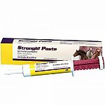 Strongid (pyrantel pamoate) paste is a potent equine wormer containing pyrantel. Strongid paste removes and controls most common and damaging internal parasites including bloodworms, small strongyles, etc. Strongid paste is a pale-yellow-to-buff paste con