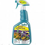 Insecticidal soap dries out the waxy outer skin of insects. Kills aphids, mealy bugs, spider mites, and whiteflies. Kills insects on contact, gentle on plants. Don t use on new transplants, newly rooted cutting or stressed plants. Avoid application when l