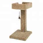 Kitty Cactus with Toy - 24 inches Cat Climbing Play Structure.  Ware Manufacturing is known for thier sturdy construction and high quality in the cat furniture and condo business.