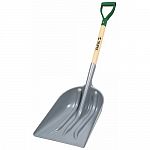 A premium line true to the specs of contractor grade tools yet geared for the consumer. This ABS scoop is 12 pounds and has a D shaped handle for comfort. Size is 47 inches long.