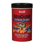 TetraCichlid Flakes give your fish the nutrition and energy that they require. The ideal food for Cichlids that feed on the top and mid-level of the water. Great for South American, Central American Cichlids and all types of African Cichlids.