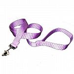 Leash for dog.   Thick Lavender Dog Leash - 4 ft x 1 in.