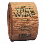 Constructed of two 30 lb. layers of high quality kraft paper. Clarks Tree Wrap gives landscape projects an attractive neat look while providing protection from sun scald, windburn, severe frost, and lawn trimers, as well as helping to preserve the moistur