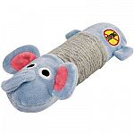 The Big Squeak Elephant Dog Toy by Petstages is a cute and squeaky toy that keeps it shape and sound even after hours of play. Elephant makes two different sounds to indicate playtime for your pet and has no stuffing.