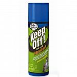 An indoor/outdoor spray repellent for dogs and cats. It keeps pets away from furniture, carpet, trees, shrubs and other forbidden areas. It will repel your pets for up to 24 hours when applied daily. - 10 oz.