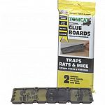 Tomcats glue boards capture rats without poison. The powerful adhesive holds rodents securely once they step onto the glue. Adhesive traps are ready to use and easy to dispose of.