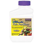 Fish is a natural source of essential plant nutrients that promotes larger, more vigorous plants. This Garden Naturals liquid concentrate fish fertilizer is perfect for roses and garden flowers, trees and shrubs, vegetables, house plants, lawns and crops.