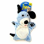 Stuffing free plush toy with cracklin bottle ball inside each plush head Provides the crackle sound and feel that dogs love A squeaker in the belly adds to the fun