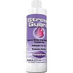 StressGuard reduces stress and ammonia toxicity whenever handling or transporting fish. Binds to exposed protein in wounds to promote healing of injured fish and reduces the likelihood of infections. Compatible with all medications except those that are c