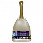 Scoop n Hide keeps the litter scoop out of sight until you need it. Hinged stand discreetly hides the durable scoop, designed to work with traditional clay, clumping and silica gel litters. Pearlized ivory color blends well in any interior setting.