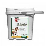 E and Selenium Equine Supplement VitaFlex helps to reduce free radical damage to your horse's body. Vitamin E and Selenium work together and protect one another to maintain efficacy. Mixed with a high quality yeast culture. Comes in a 4 or 20 lb. size.