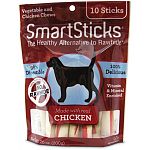 Safe, healthy alternative to rawhide. Made with real, dried chicken breast. Fortified with vitamins and minerals. Chewing activity promotes dental health. Easy to digest. 100% rawhide free!