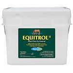 Equitrol II pellets in horses' feed prevent development of stable and house flies in the manure with 99% effectiveness. Will not harm domestic animals coming in contact with treated manure. Remains active for up to 6 weeks