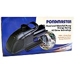 The Pondmaster Pond Pump with Rotating Connector is ideal for a wide range of pond sizes. This hybrid pump has a rotating connector. Pump efficiently moves water throughout your pond. The black color blends in to surroundings.