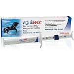 Pfizer Equimax Paste Dewormer is safe for use in all horses 4 weeks of age and older. Safety has not been evalutated for use in breeding mares, pregnant or lactating mares. Each tube treats up to 1320 lbs. of body weight.