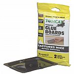 Tomcats glue boards capture mice without poison. The powerful adhesive holds rodents securely once they step onto the glue. Adhesive traps are ready to use and easy to dispose of. Place glue board every 8 to 12 feet for mice, between their feeding and ne