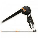 Fiskars Pruning Stik Tree Pruner are lightweight and make pruning trees easier. Fully hardened blade with Power Stroke has a non-stick coating for easier cuts. Pruner weighs less than 2 lbs. and length is 62 inches. Makes cuts up to 1 1/4 inches long.