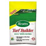 Super Turf Builder with Plus 2 Weed Control builds a healthy lawn that s ready for family fun - lush, green and without all those weeds. It builds thick, green turf from the roots up, kills weeds completely and is guaranteed not to burn your lawn.