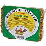 Specially formulated to provide behavioral stimulation that allows flocks to do what they do naturally, forage for food. Helps reduce ammonia odor. Proven ammonia reducing products like zeolite help reduce the smell from animal waste. Forage cakes assist