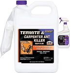 New, advanced third generation pyrethroid technology. Quick acting, long lasting (4 months). Odorless and water based. Great for indoor and outdoor control. Liquid Ready to use carpenter ant and termite killer. Deltamethrin 0.02%