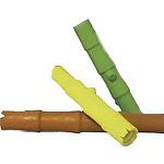 Durable dog toys perfect shape for throwing, fetching and carrying. A solid center makes this stick capable of standing up to endless games and is tough enough for intense chewers. The stick has open ends that can be stuffed with treats or peanut butter.