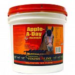 Apple A Day Electrolyte by Finish Line is especially formulated to replace lost minerals and electrolytes in your horse. Helps to prevent dehydration and helps with water and food intake. It has apple flavoring that tastes great to horses.
