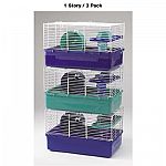 The Home Sweet Home Hamster Cage is a cute and practical cage for your hamster. This one story cage is easy to assemble, simply snaps together in seconds and requires no use of tools! Made with quality materials and designed especially for hamsters.