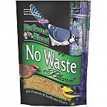 BirdLovers Blend no waste is a great blend for gardens, patios, and decks because it minimizes waste and cleanup. Millet, Sunflower Hearts, Cracked Corn, Safflower Seed, Peanut Pieces, Canary Seed, Thistle Seed.