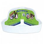 Lock-N-Litter Pan is available in a Jumbo size and ideal for big bunnies. Helps to make clean-up easier by keeping the cage or hutch cleaner. Also provides odor control. Great for large rabbits or small multiple pets. Securely attaches to the rabbit cage.