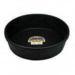These Little Giant feed pans are made of a durable Duraflex rubber. Nothing matches the pliability and strength. Extra-thick side walls are designed to resist impact.